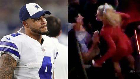 He likes to keep his love life private, but in april 2020 police were called. Dak Prescott's Girlfriend PUNCHES a Guy in the Nuts at a ...