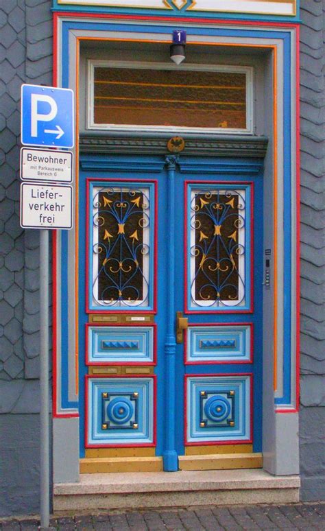The Door In Goslar Germany Lower Saxony Germany Unique Doors