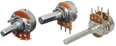 Log And Lin Tapers Potentiometers For Audio Control