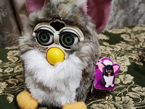 1998 First Generation Church Mouse Furby With Tags And Box Etsy