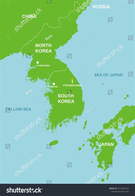 Map Of Pyeongchang South Korea