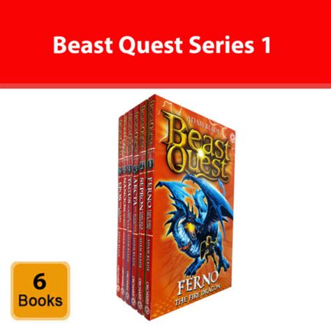 Beast Quest Series 1 Collection 6 Books Set By Adam Blade Epos Nanook