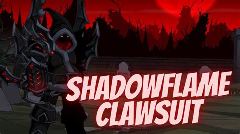 Aqw Tinsel Quests 2023 Shadowflame Clawsuit Set Free Player Youtube