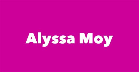 Alyssa Moy Spouse Children Birthday And More