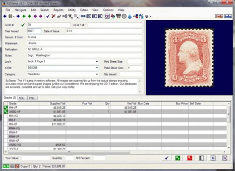 Ezstamp Worlds Best Rated Stamp Collecting Software