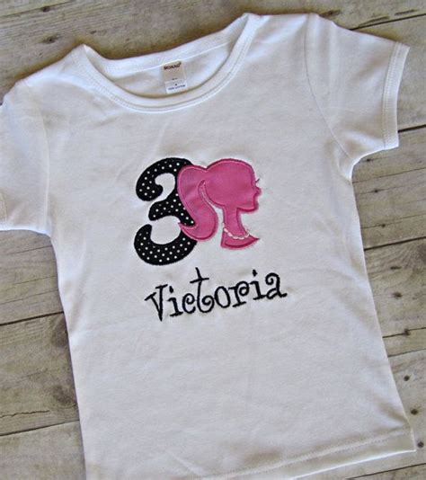 Barbie Birthday Shirt by CuteZtees on Etsy, $20.00 | Barbie birthday
