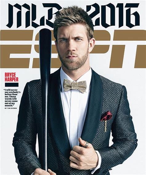 Bryce Harper Covers Espn The Magazines Mlb 2016 Edition More Than