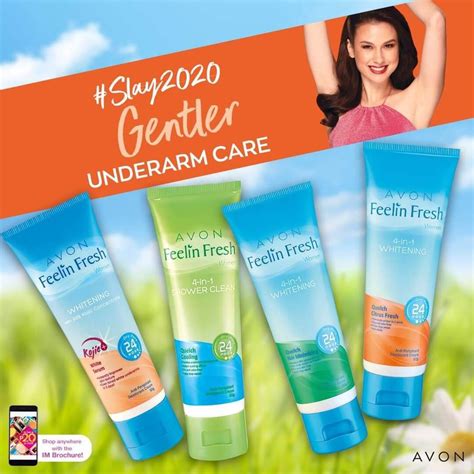 Avon Feelin Fresh Quelch Anti Perspirant Deodorant Creams 60g Shopee