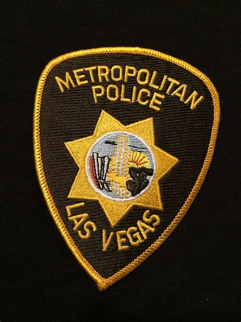 Las Vegas Metropolitan Police Department Patch Lvmpd Ebay