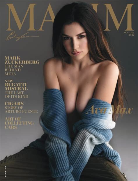 Maxim Magazine Nov Dec Ava Max Etsy