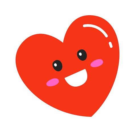 Premium Vector Cartoon Heart Character