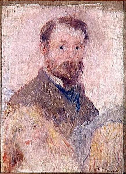 Auguste Renoir Autoportrait 1879 Pierre Auguste Renoir Cagnes Sur