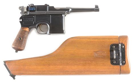 C Mauser C96 Bolo Semi Automatic Pistol Shanghai Police Marked