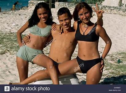 Teens Beach Cuban Local Naked Amateur Sunny
