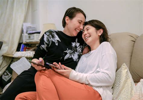 ”the Light Of Hope” Japanese Same Sex Couple Overjoyed By Marriage