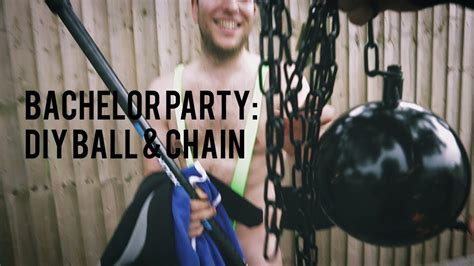 Diy Ball And Chain Best Stag Do Prank Youtube