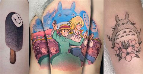 Spectacular Studio Ghibli Tattoos What S Your Favorite Hayao