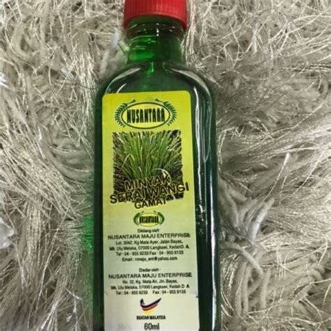 Cara pengolahan minyak urut alami linta oli papua asli dengan cara di rendam jauh lebih bermanfaat di bandingkan pengolahan lintah dengan cara digoreng kering, karena proses lintah yang di goreng. Minyak Serai Wangi Gamat Nusantara Langkawi | Shopee Malaysia