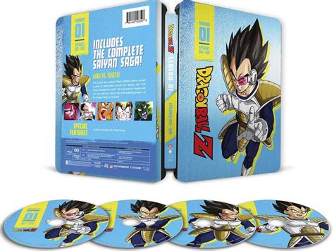 Contains a list of every episode with descriptions and original air dates. Dragon Ball Z Season 1 Steelbook Blu-Ray : Steelbooks