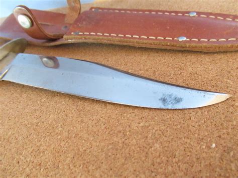 Wade And Butcher Sheffield England Fixed Blade Bowie