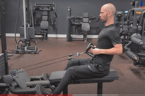 Seated Cable Row Paul Wallace Fitness