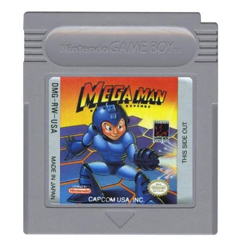 Gb Mega Man Dr Wilys Revenge Game Over Videogames