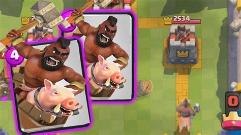 Epic Double Hog Rider Deck Clash Royale Level 7 Lets Play 5 Youtube