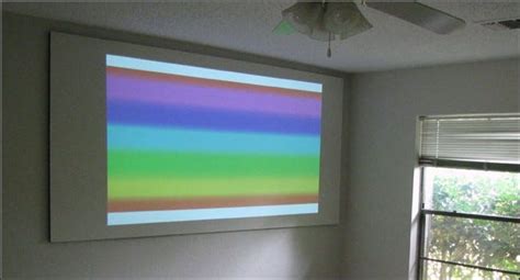 With just a few tools and materials, you can build a large projection screen that stands up to the weather and lets you watch your favorites with a wide view. DIY High-Gain Projector Screen Combines Latex Paint and Sand Blasting Beads - Tips general news