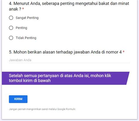 Cara Membuat Google Formulir Langsung Praktek Pakar Dokumen