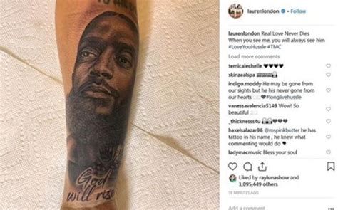 Lauren london's making it perfectly clear she's not dating diddy or anyone else for that matter. Lauren london nipsey hussle by Ambition Beauty on L O V E ...