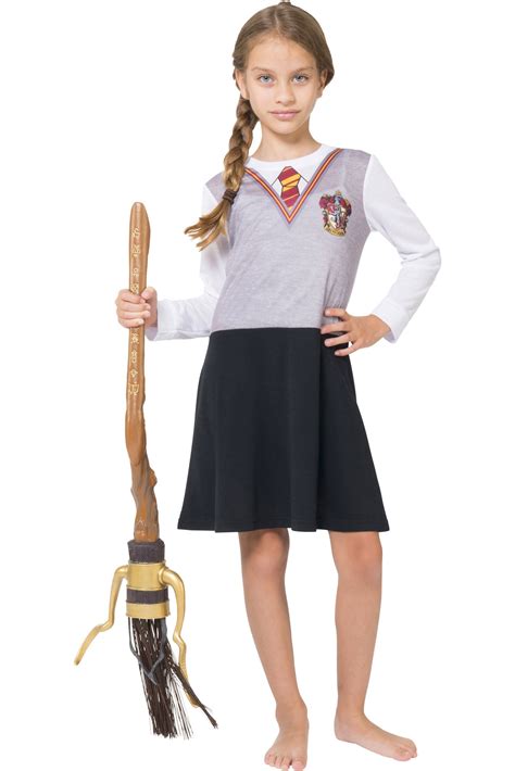 Harry Potter Hermione Costume Pajama Gown Childrens Clothes Girls