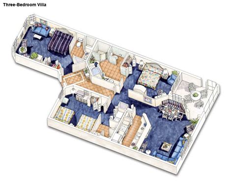 Tropical breeze resort association, inc. Holiday Inn Club Vacations 2 bedroom Villas | Orange lake ...