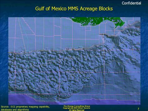 Gulf Of Mexico Mms Acreage Blocks