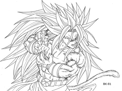 Goku Ssj5 Kamehameha Lineart By Bk 81 Coloring Home