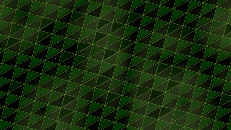 Abstract Green Triangles 2560×1440 Wallpaper
