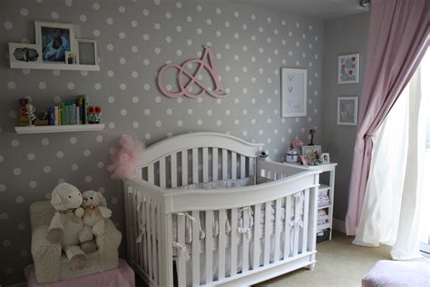 Alexis Pink And Grey Nursery Project Nursery