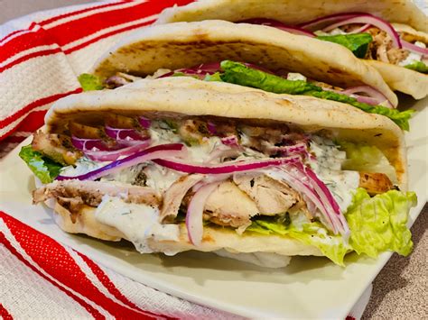 Grilled Chicken Gyros Best Crafts And Recipes