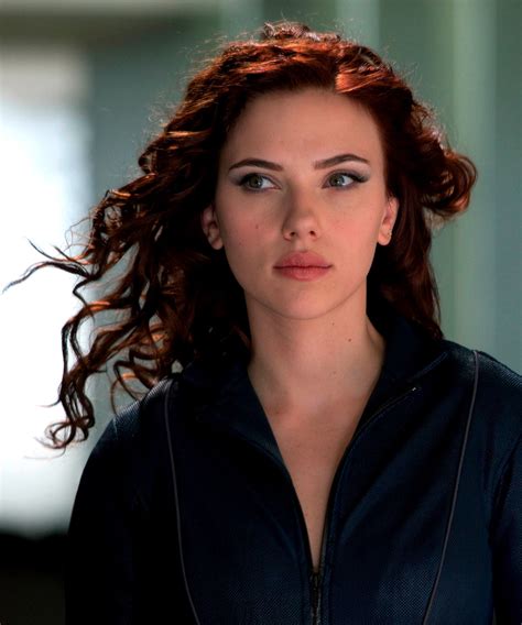 Scarlett Johansson Red Hair Magazine