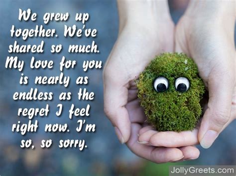 Onu çevreleyen tüm bu karanlıkta bile, sevmeyi beklemediği biriyle beklenmedik bir mutluluk kaynağı bulur. What To Write in a I'm Sorry Card - I'm Sorry Messages