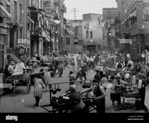 Lower East Side New York City Street Scene Depicted In The Film