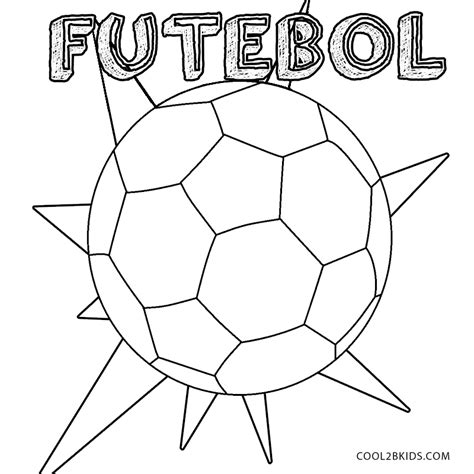 Desenhos De Futebol Para Colorir Páginas Para Impressão Grátis