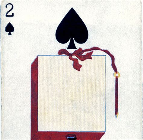 Vintage Playing Cards Clip Art