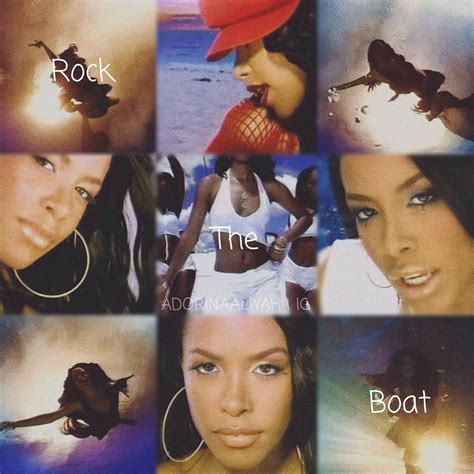 Rare Aaliyah Rock The Boat