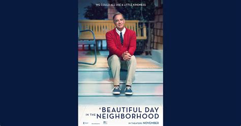 Rogers isn't the main character of the movie. A Beautiful Day In The Neighborhood movie review - PortageLife