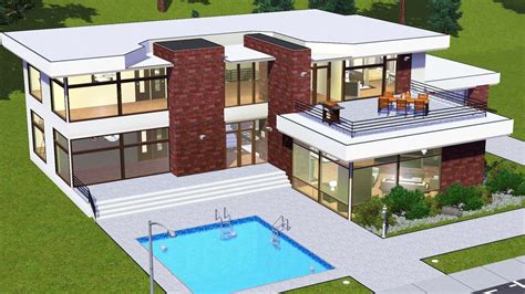 Updated daily with the best house here you can find bunch of already built houses and lots for the game the sims 4. Modern Big House Mediterranean Plans Architectures ...
