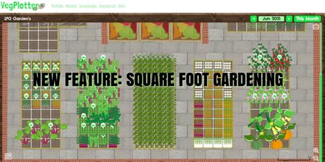 Square Foot Gardening Planner Free Garden Design Ideas