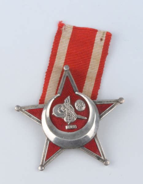 1915 Turkish Gallipoli Star Or Ottoman War Medal At Whytes Auctions
