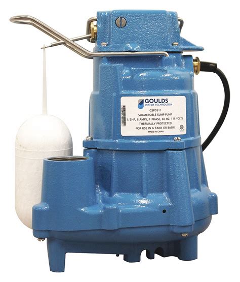 Goulds Water Technology 12 Vertical Float Submersible Sump Pump