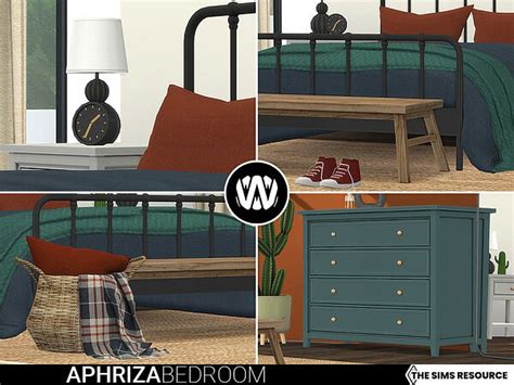 Aphriza Bedroom By Wondymoon From Tsr • Sims 4 Downloads