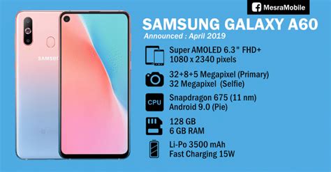 Info about samsung mobile phone price list, specs, cell phone review. Samsung Galaxy A60 Price In Malaysia RM1299 - MesraMobile